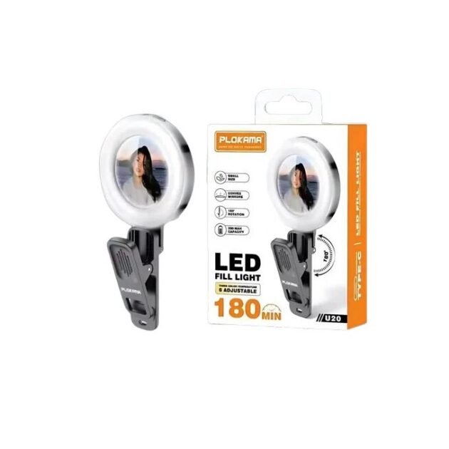PLOKAMA U20 Ring Light